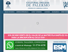 Tablet Screenshot of culturalpalermo.com